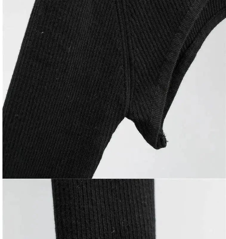 Sexy Elegant Super-Short Long Sleeve T-shirts Women's Cropped Top Ladies Solid Vintage Crop Top Spring Autumn Tees Female Blouse - Tophatter Daily Deals