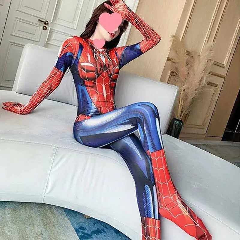 Sexy Spiderwoman Cosplay | Zentai Bodysuit for Women and Girls Other - Tophatter Daily Deals