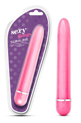Sexy Things Slimline Vibe Pink 7 Inch Vibrator > Vibrators > Standard Vibrators - Tophatter Daily Deals