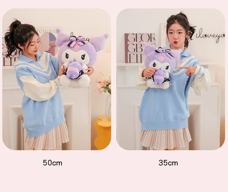 Kawaii Sanrio Purple Kuromi Cute Little Devil Plush Toy Anime - Tophatter Daily Deals