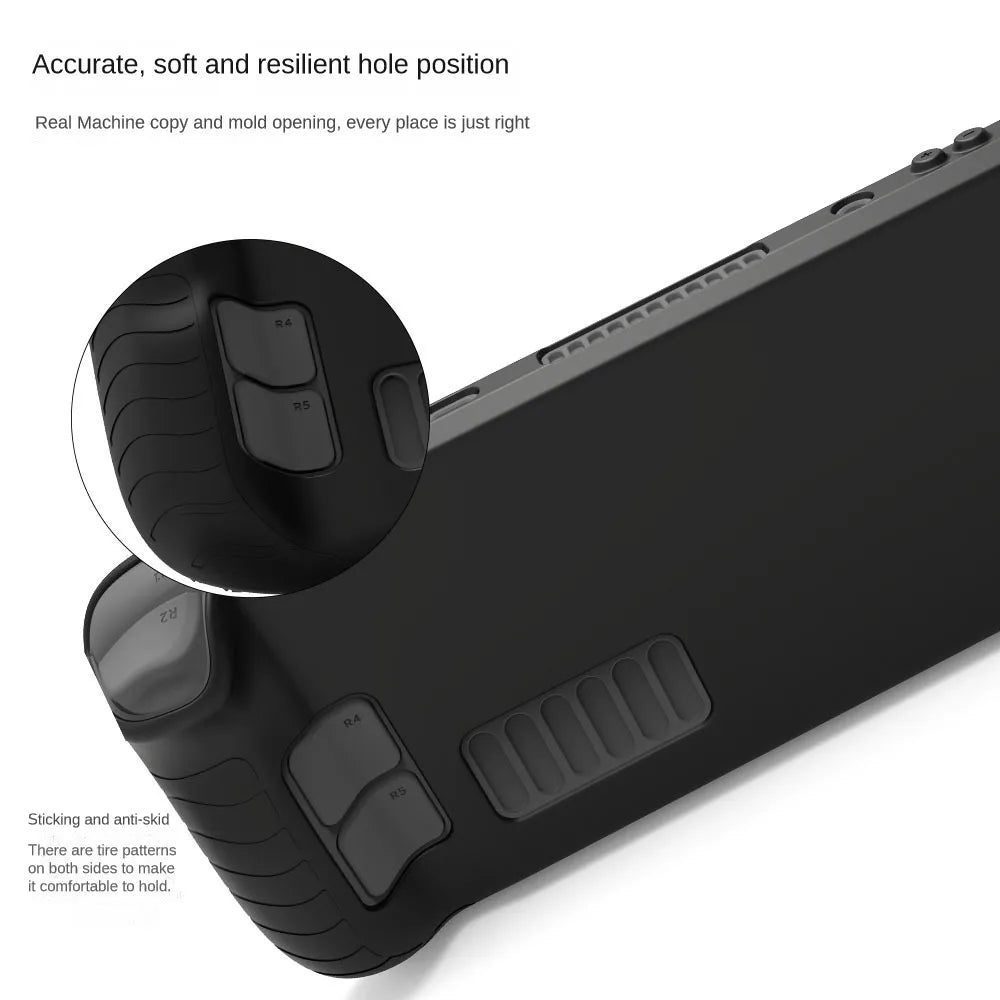 Steam Deck OLED Silicone Case With Button Caps Grip - Tophatter Daily Deals