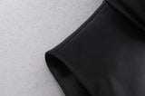 Warm Women’s PU Leather Vest - Padded Short, For Winter - Tophatter Daily Deals