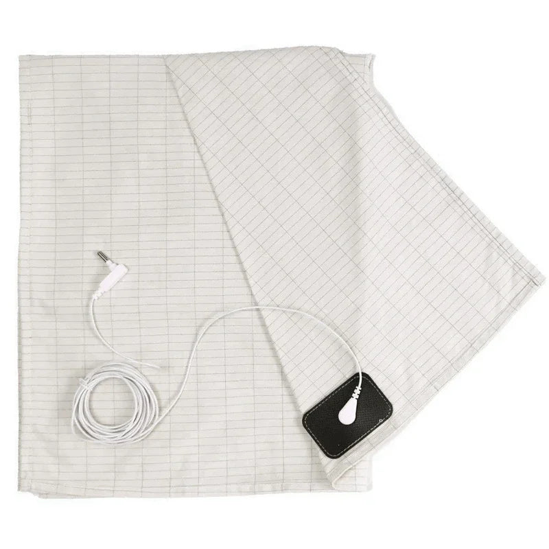 Earthing Bed Sheet Grounding Sheet Anti Static Sleep - Tophatter Daily Deals