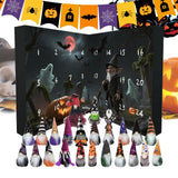 Gnome Countdown Calendar 24 Day Halloween Decor 2025 - Tophatter Daily Deals