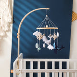 Baby Crib Mobile Wooden Musical Newborn Sensory Toys - Tophatter Daily Deals