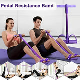 Multi-Functional Household Fitness Equipment for abdominal Strengthening Elastic Band Fitness & Exercise - Tophatter Daily Deals