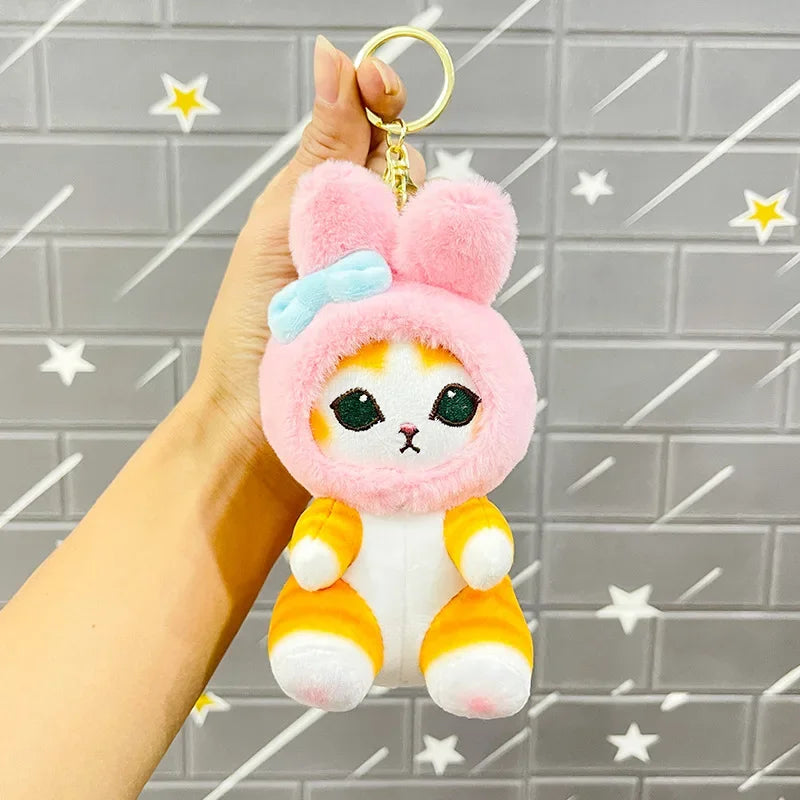 Sanrio x Mofusand Plush Keyring Set Animals - Tophatter Daily Deals
