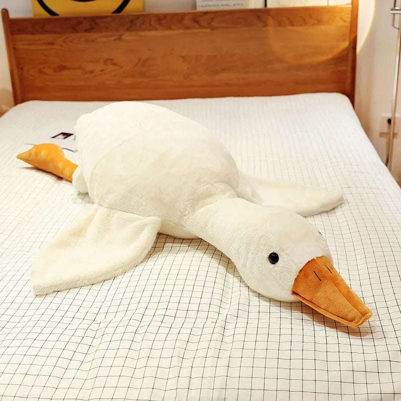 Huge Big Bird Plush Pillow Goose Plush 90cm Animals - Tophatter Daily Deals