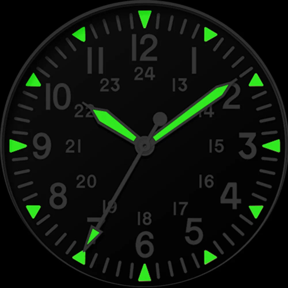 Military Quartz Field Watch 37mm Sapphire Fall 2025 - Tophatter Daily Deals
