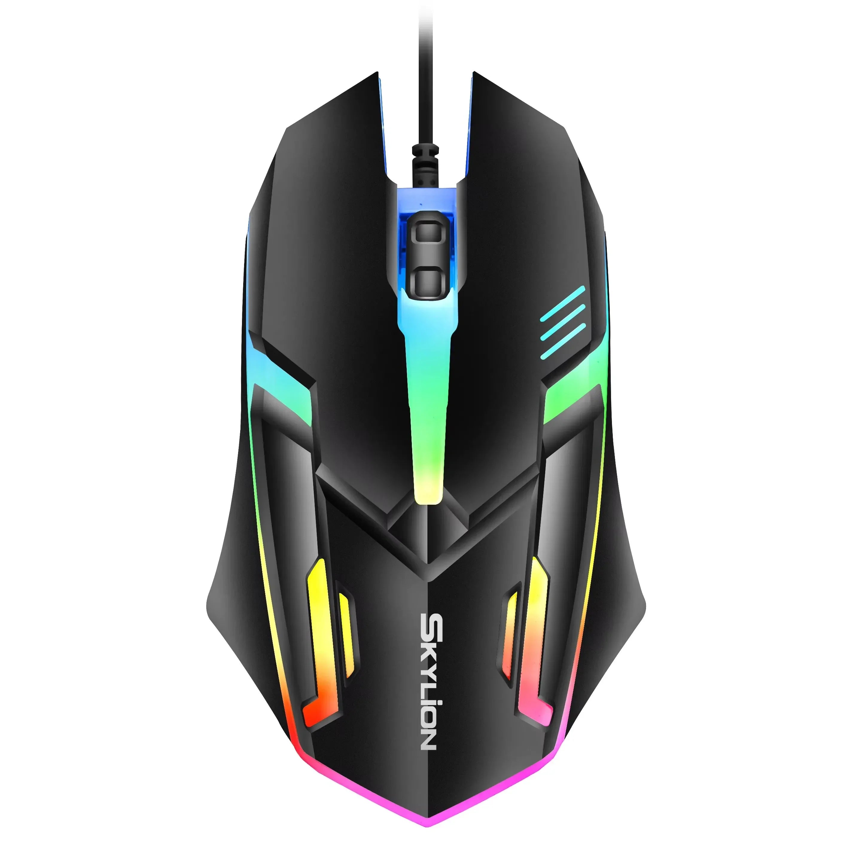 Wired RGB Gaming Mouse 3 Button USB Precision Office S1 Black - Tophatter Daily Deals