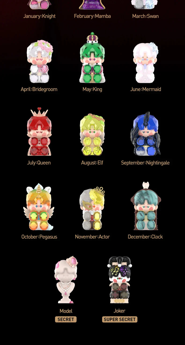 Genuine Pop Mart Pino Jelly Hard & Shiny Series Figures Blind Box Mythical - Tophatter Daily Deals