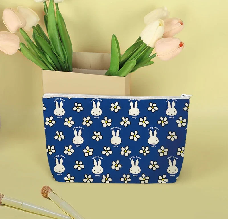 MIffy Makeup Bag Blue Animals - Tophatter Daily Deals
