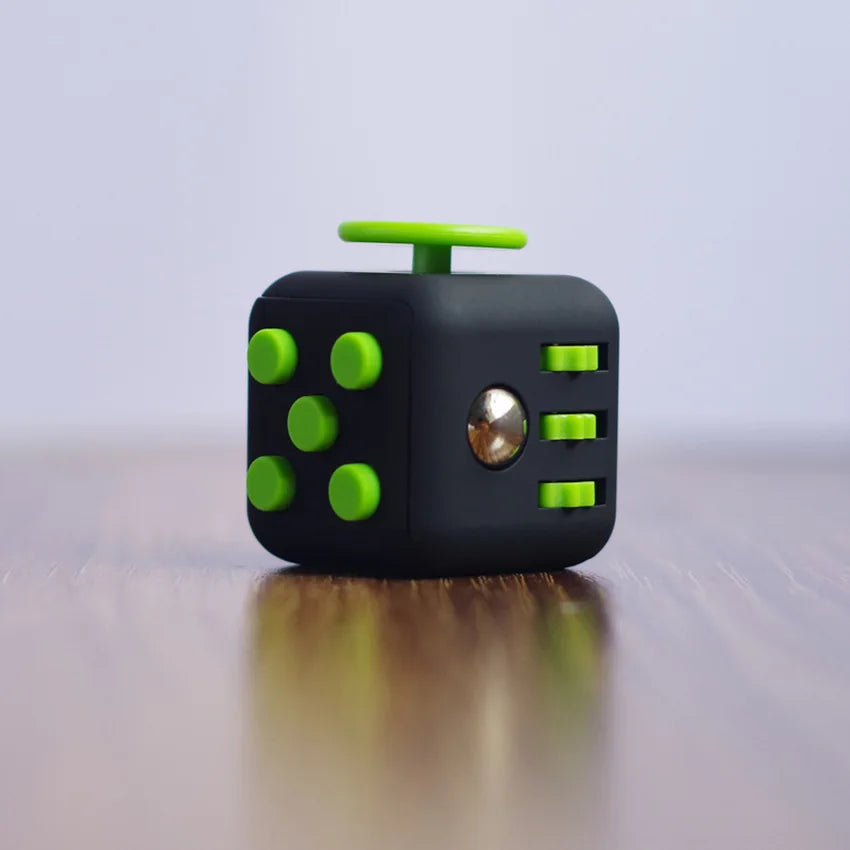 Fidget Cube Stress Relief Toy Sensory Dice For Focus - Tophatter Daily Deals