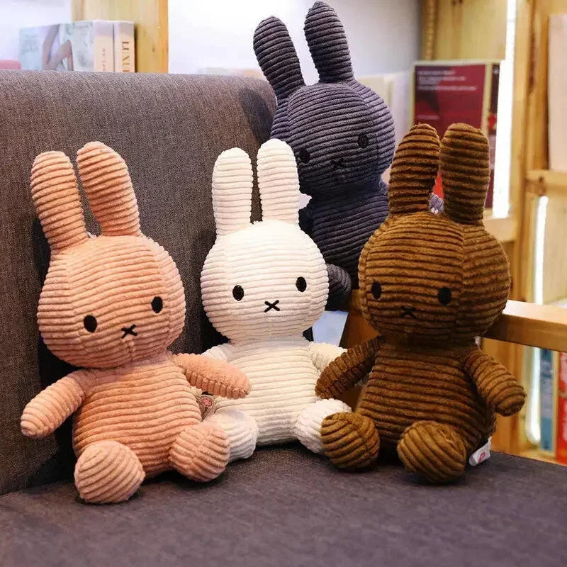 Miffy Corduroy Plush Toy Animals - Tophatter Daily Deals