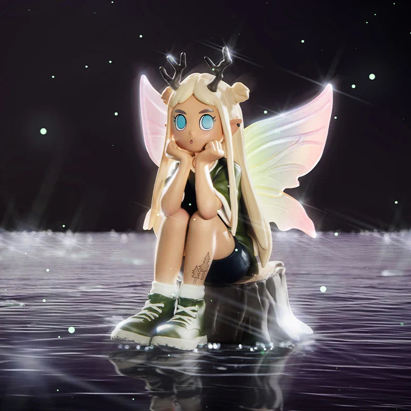 Genuine Pop Mart Peach Riot Punk Fairy Series Blind Box Mythical - Tophatter Daily Deals