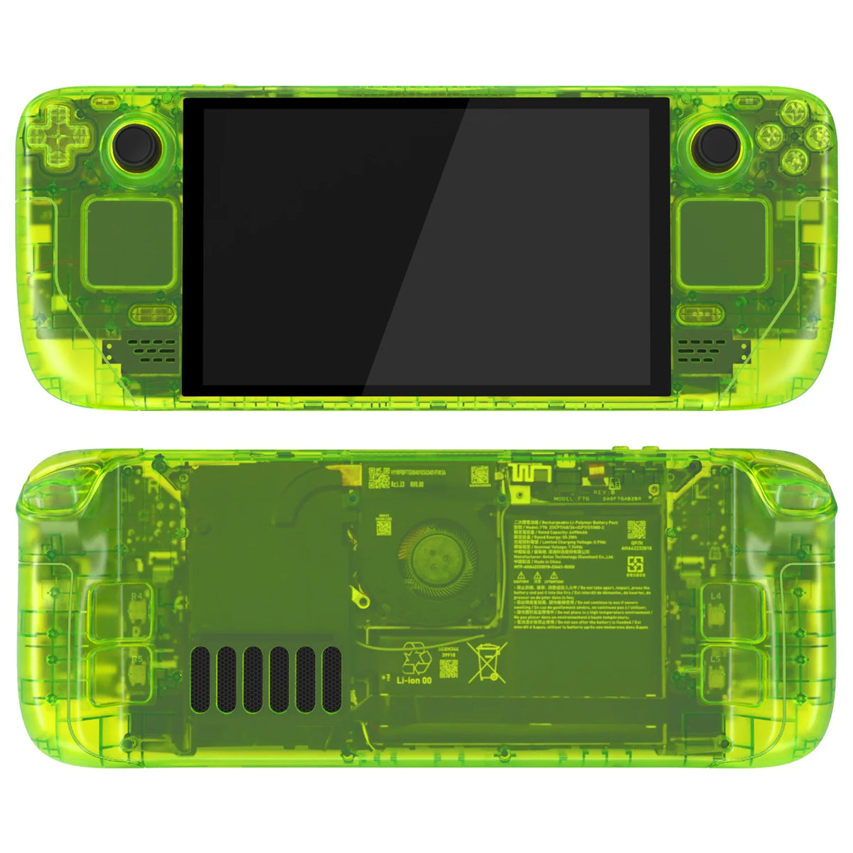 Steam Deck OLED Replacement Housing Kit Clear Shell - Tophatter Daily Deals