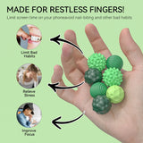 Magnetic Ball Fidget Toy Silicone Sensory Stress Relief - Tophatter Daily Deals