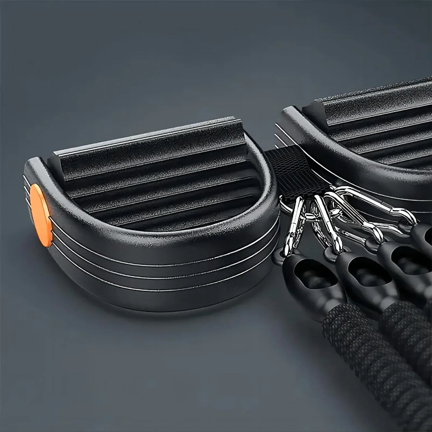 Pedal Tension Rope Puller Black Fitness - Tophatter Daily Deals