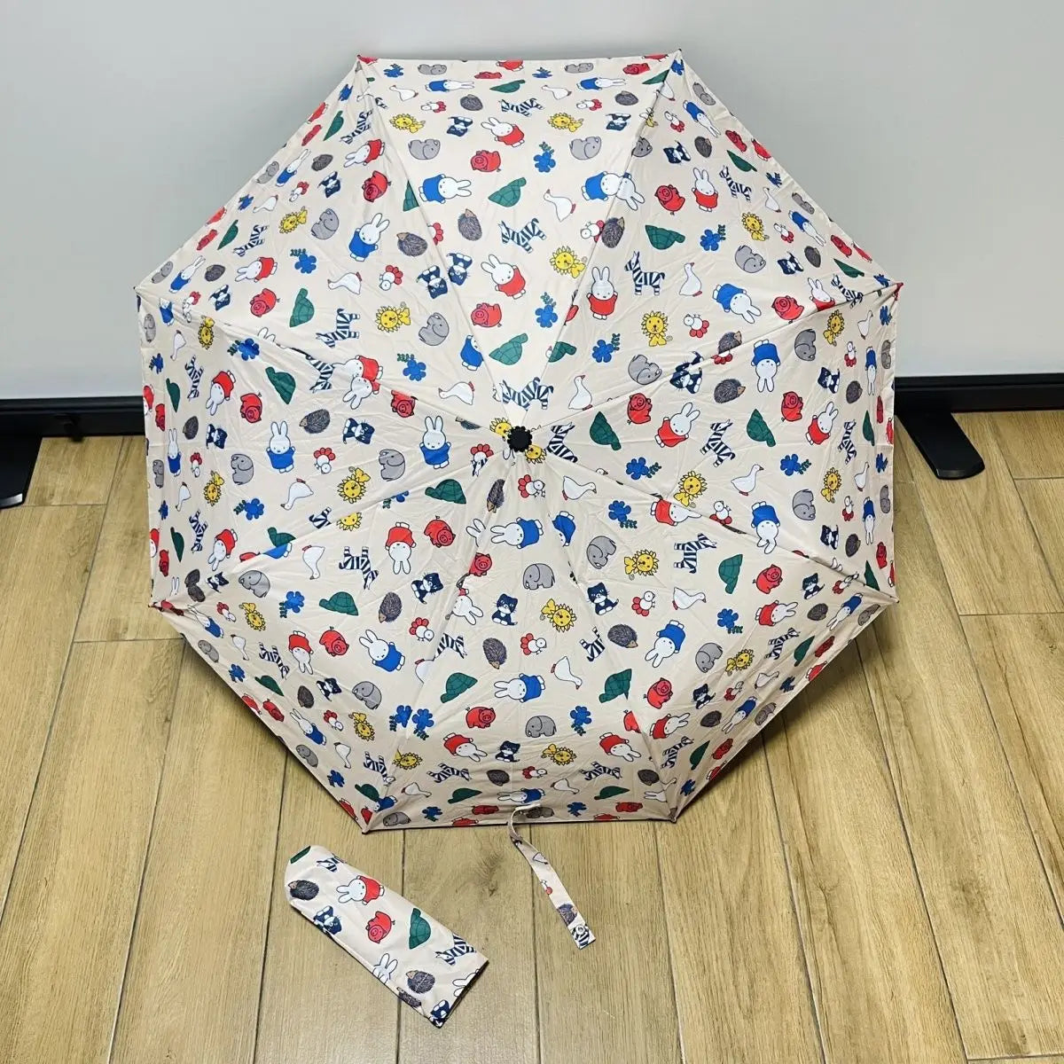 MIffy Patterned Fold-Up Umbrella Animals - Tophatter Daily Deals