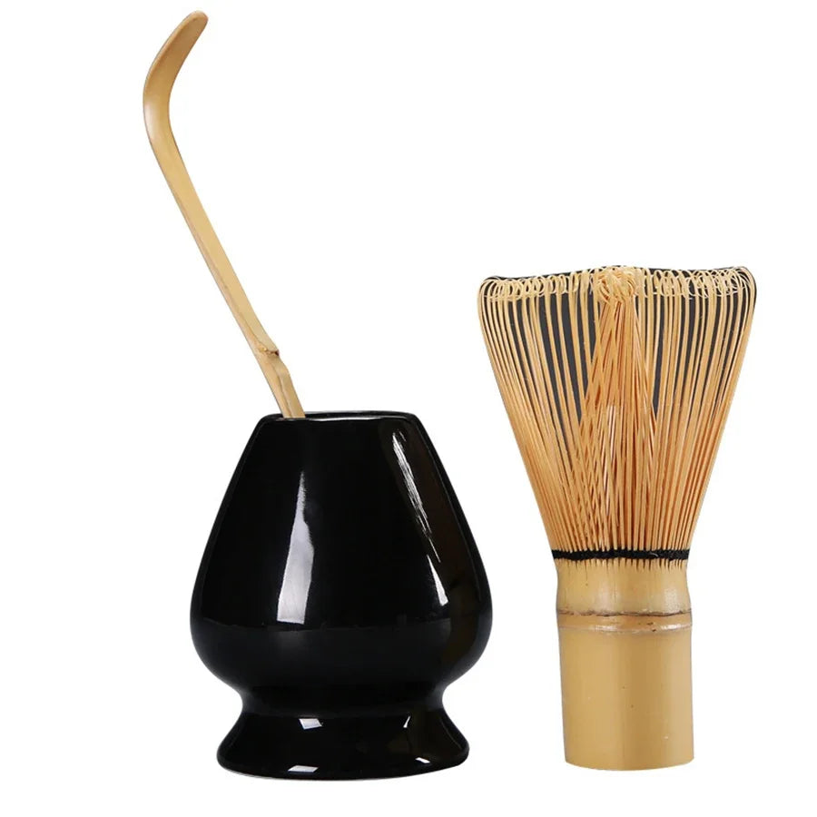 Matcha Bamboo Tea Set 3Pc Japanese Tea Tools Eco Friendly - Tophatter Daily Deals