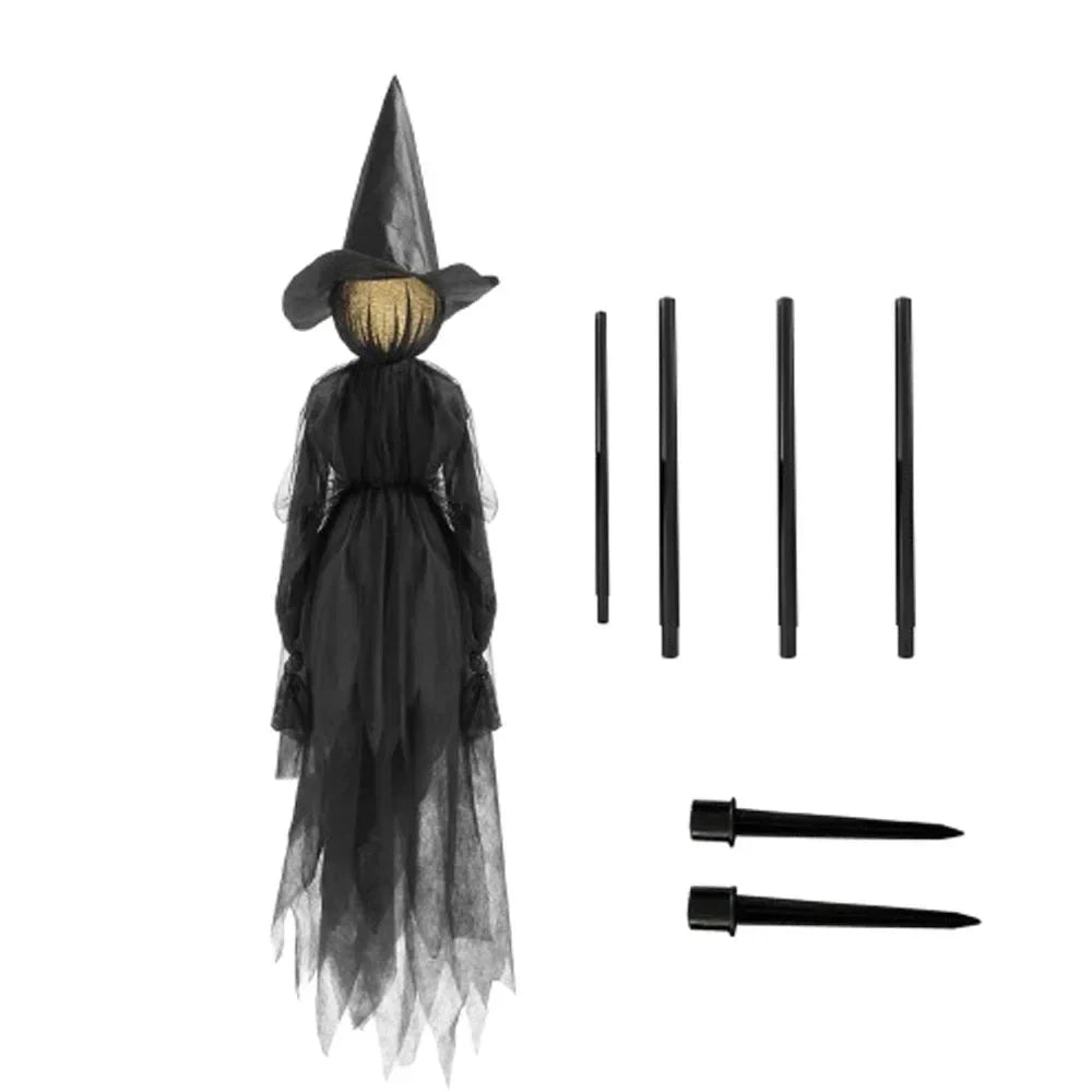 Halloween Witches Light Up Trio Decoration Fall 2025 Black-1PC - Tophatter Daily Deals