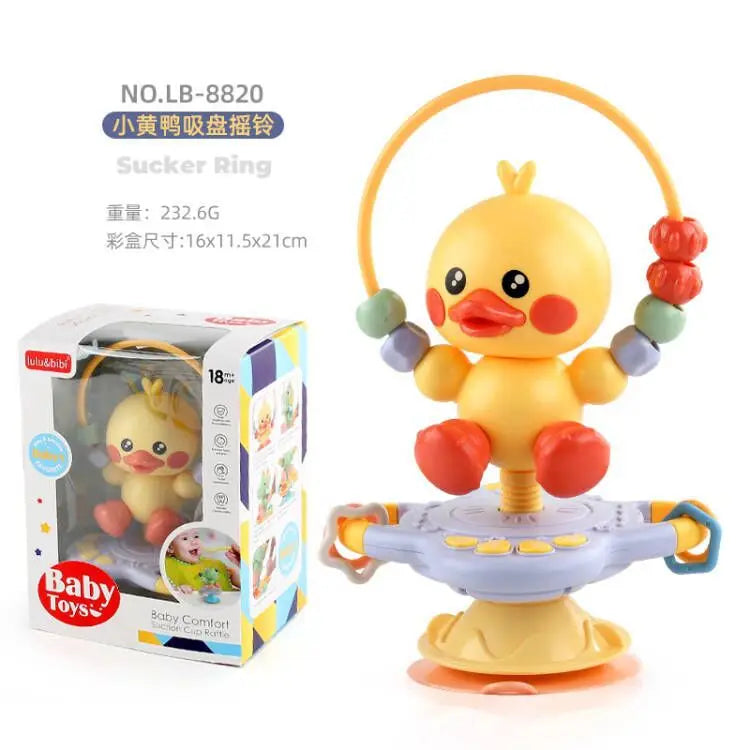 Baby Soothing Rattle Suction Cup Newborn Sensory Toys LB8820 - Tophatter Daily Deals