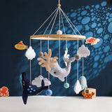 Baby Crib Mobile Wooden Musical Newborn Sensory Toys - Tophatter Daily Deals