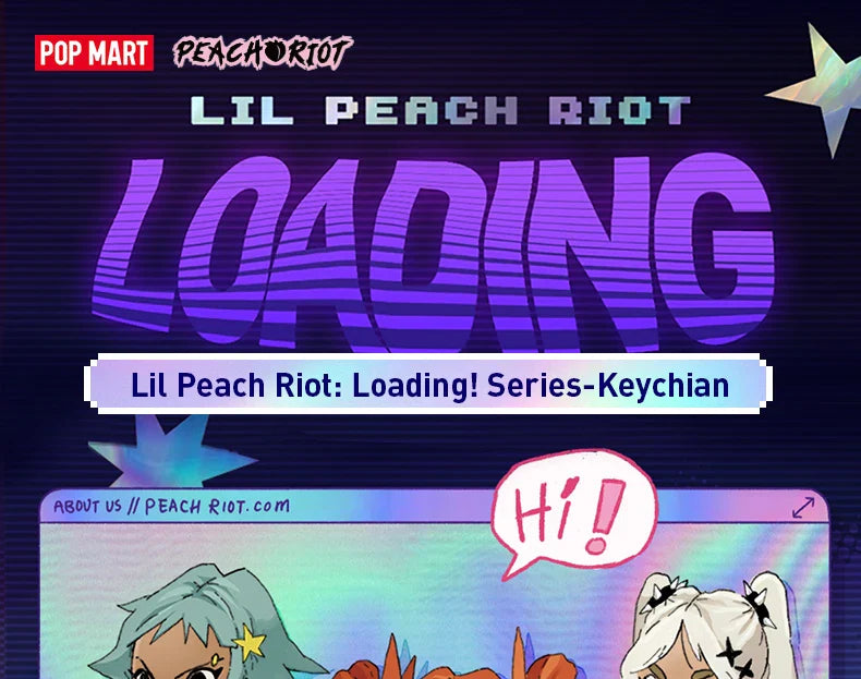 Genuine Pop Mart Lil Peach Riot: Loading! Series - Key Chain Outer Space - Tophatter Daily Deals
