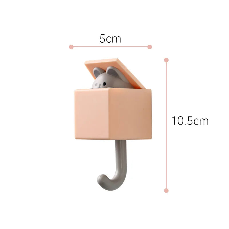 Cute Cat Wall Hooks for Keys Animals - Tophatter Daily Deals