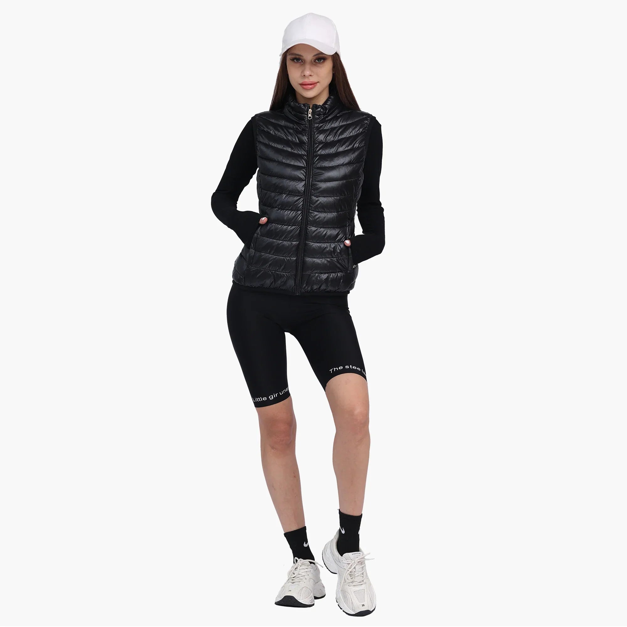 Lightweight Versatile Women's Puffer Vest - Sleeveless - Tophatter Daily Deals