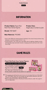 Genuine Pop Mart Peach Riot Rush Hour Series Figures Blind Box Anime - Tophatter Daily Deals