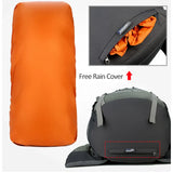 75L Camping Backpack Waterproof Rucksack Green Backpacks - Tophatter Daily Deals