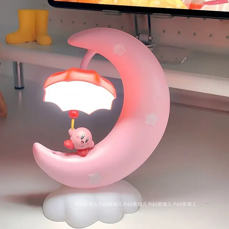 Kirby Moon Night Light Lamp Anime - Tophatter Daily Deals