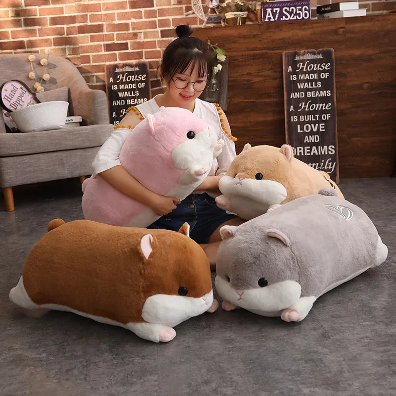 Hamster Plush Toy and Hand Warmer Animals - Tophatter Daily Deals