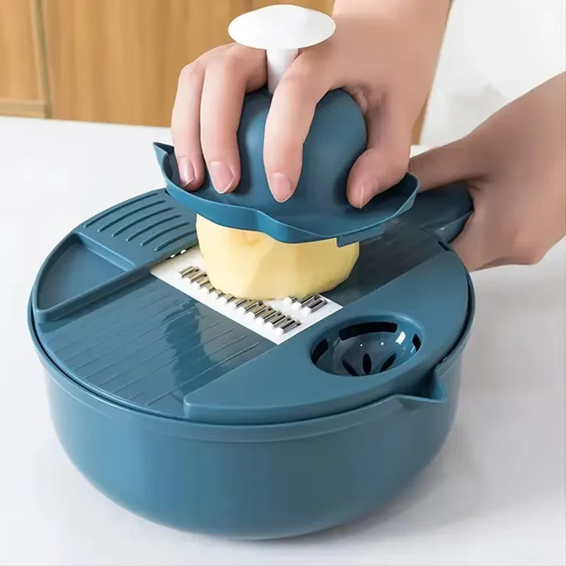 9 in 1 Multi-functional Vegetable Chopper Vegetable Choppers - Tophatter Daily Deals