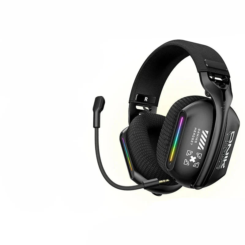 Wireless Gaming Headset Tri Mode Bluetooth Wired Immersive - Tophatter Daily Deals
