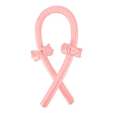 Heatless Curling Rod Headband No Heat Silk Curls Ribbon Hair Rollers Sleeping Soft Headband Lazy Hair Curlers Hair Styling Tools Flamingo no Clip CHINA - Tophatter Daily Deals