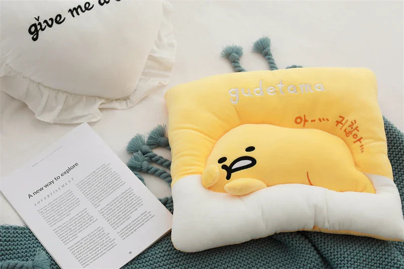 Sanrio Lazy Egg Gudetama Plush Pillow Cushion Chair Cover Food - Tophatter Daily Deals
