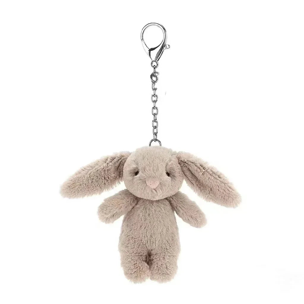 Rabbit Plush Keychain Cute Bunny Bag Charm Soft Gift - Tophatter Daily Deals