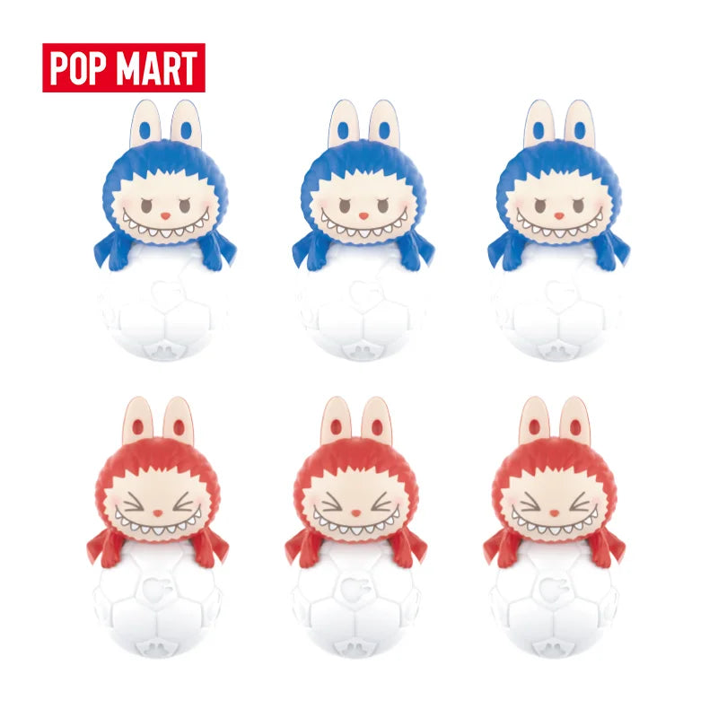 Genuine Pop Mart The Monsters Labubu Pop Bean Football in The UK Set POP BEAN Mythical - Tophatter Daily Deals