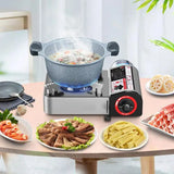 Mini Butane Camping Stove Grey Camp Cooking - Tophatter Daily Deals