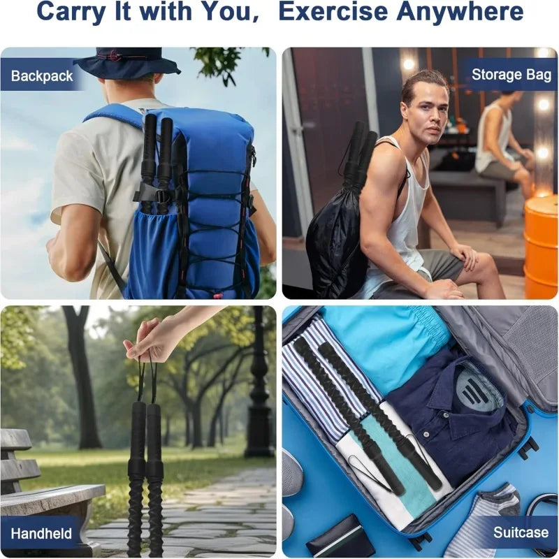 Hand Grip Strengthener 2 Pack Spring Arm Home Gym Exerciser - Tophatter Daily Deals