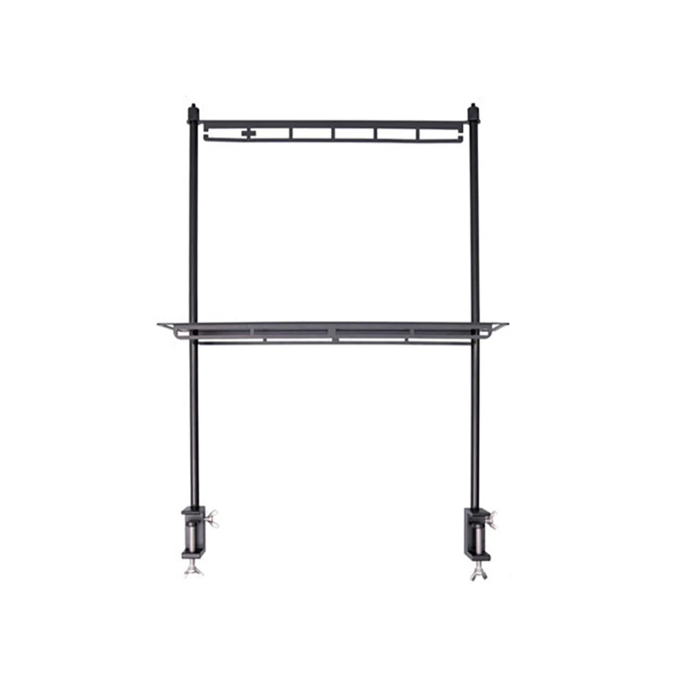 Camping Storage Detachable Organizer Rack Black Camp Furniture - Tophatter Daily Deals