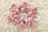 Rabbit Plush Keychain Cute Bunny Bag Charm Soft Gift - Tophatter Daily Deals