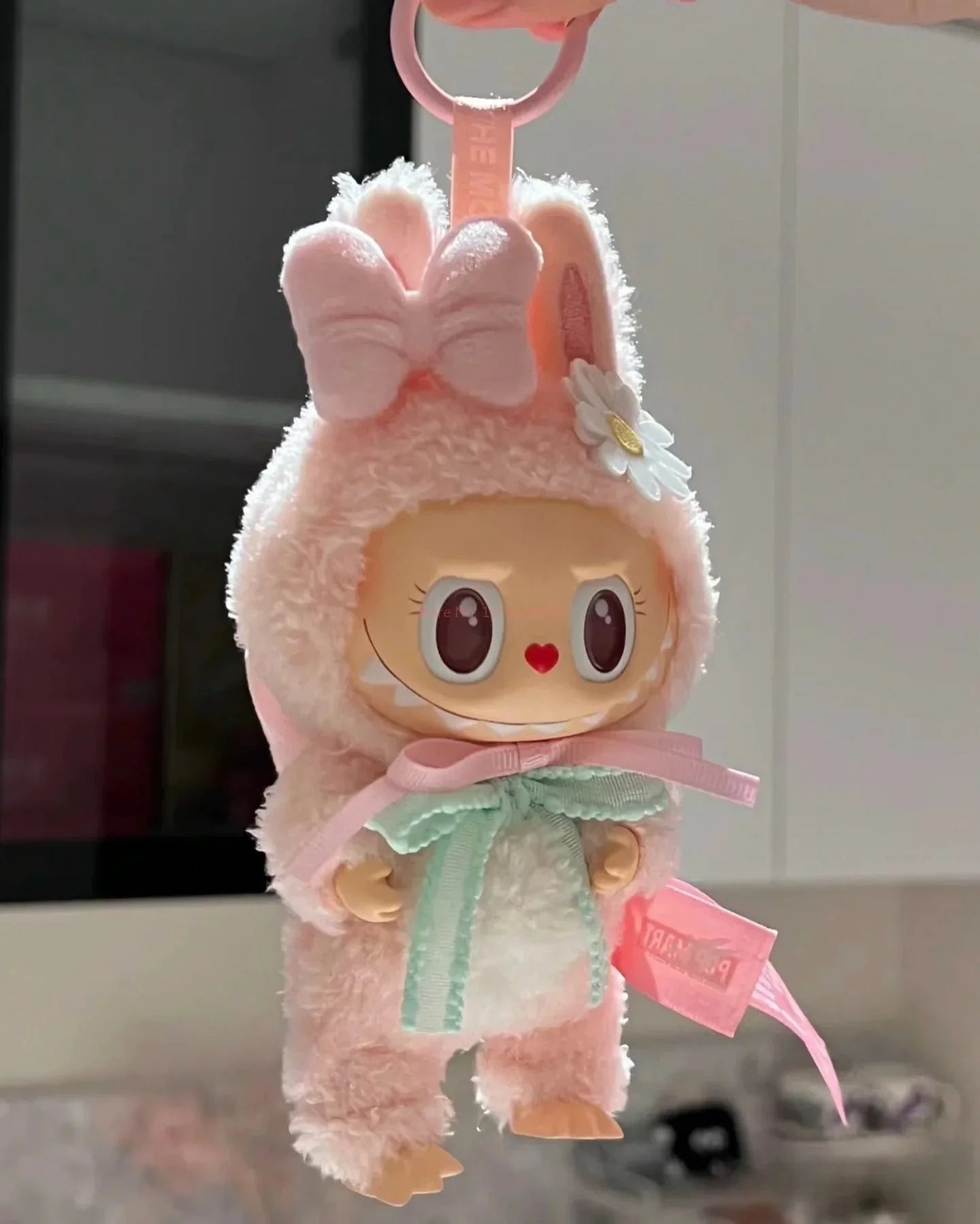 Genuine Pop Mart Labubu Mokoko Close To Sweet Vinyl Pendant Mythical - Tophatter Daily Deals