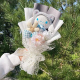 Sanrio Cinnamoroll Plush Toy Flower Bouquet White Flowers - Tophatter Daily Deals