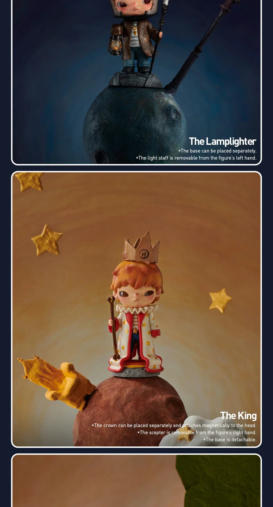 Genuine Pop Mart Hirono × Le Petit Prince Series Figures Blind Box Mythical - Tophatter Daily Deals