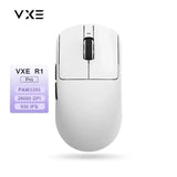 Gaming Mouse Wireless Lightweight Ambidextrous 26000 DPI R1 Pro (White) - Tophatter Daily Deals