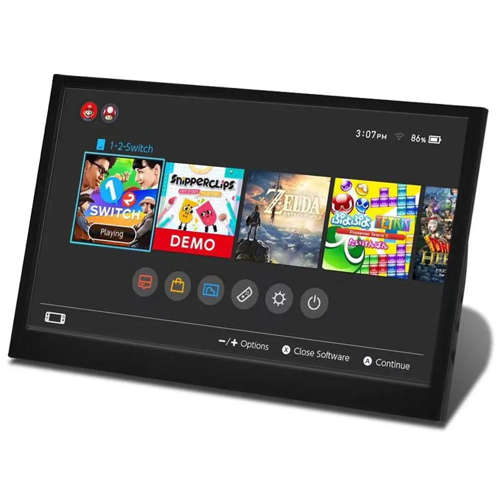 11.6 Inch Portable Monitor HDMI TFT Gaming Display Default Title - Tophatter Daily Deals