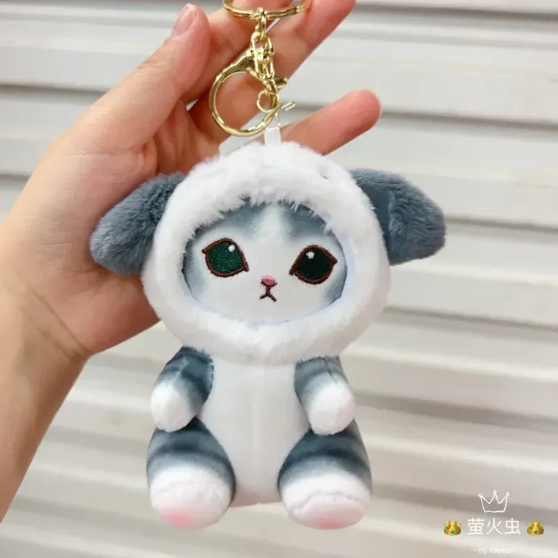 Sanrio x Mofusand Plush Keyring Set Animals - Tophatter Daily Deals